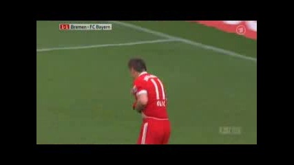 23.1.2010 Вердер Бремен - Байерн Мюнхен 2 - 3