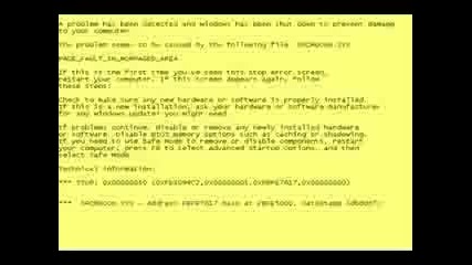 Fatal error Windows