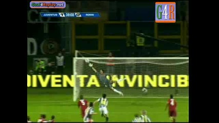 Juventus - Roma 1 - 0 Unikalen Goal na Alessandro Del Piero 