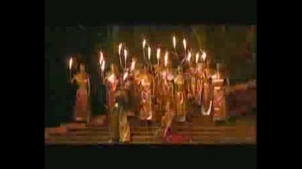 Aida Monumental Opera on Fire