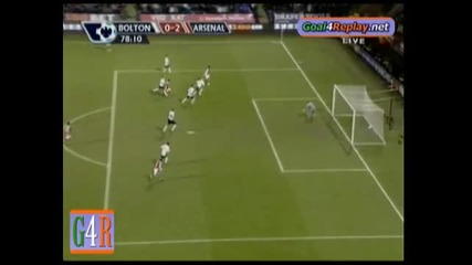 болтън - арсенал края на мача 0 - 2 