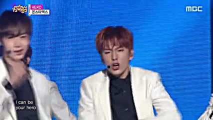 74.1107-3 Monsta X - Hero, Show Music Core E478 (071115)