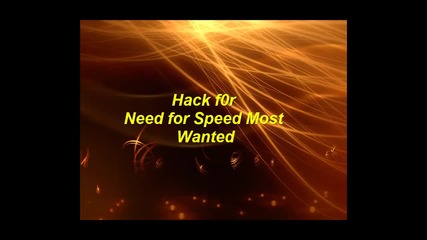 Hack for Need for Speed Most Wanted