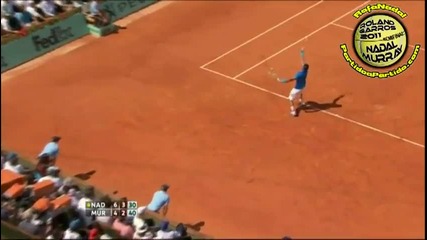 Roland Garros 2011 -1/2 Finals - Nadal vs Murray Highlights