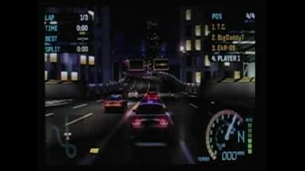 Need For Speed Underground Rivals За Psp