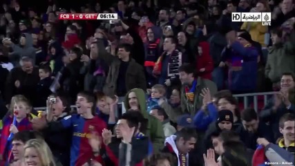 Изумителен гол на Меси! Барселона - Хетафе 2:1 Гол Меси 