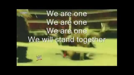 Wwe Nexus theme song with lyrics- we are one