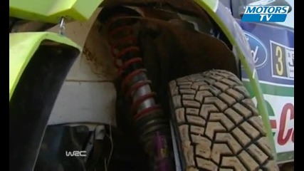 Wrc Crash Hirvonen jour 2 rallye Jordanie 