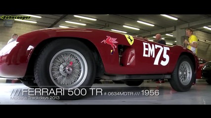 1956 Ferrari 500 Testa Rossa - Modena Trackdays 2013