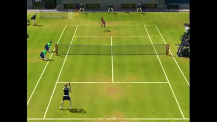Virtua Tennis 2009 - Мария Шарапова срещу Анна Чакветадзе + Награждаването