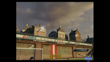 Fifa 11 Great goal from D. Berbatov 