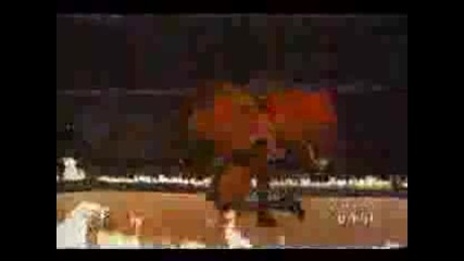 Wwf - Kane vs Triple H / Inferno Match /