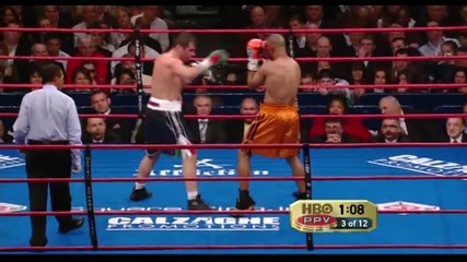 Roy Jones vs Joe Calzaghe Round 3 