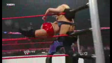 Raw 08/10/09 Kelly Kelly vs Gail Kim vs Beth vs Alicia Fox