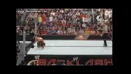 #25 Wwe Backlash 2009 - John Cena Vs Edge ( Last Man Standing Match World Heavyweight Championship )
