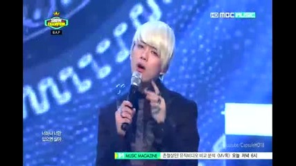 [live Hd 720p] 120306 - B.a.p - Secret love - Show Champion