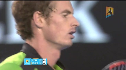 Удар на деня (полуфиналите на Australian Open 2011 ) Анди Мъри 