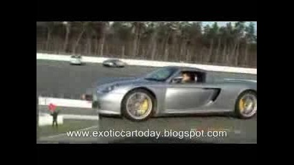 Ferrari 599 Fiorano Gtb Vs. Porsche Carrera GT