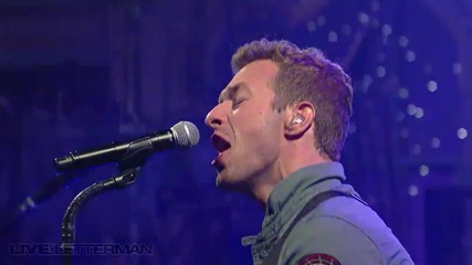 Coldplay - Mylo Xyloto ( Live on Letterman )