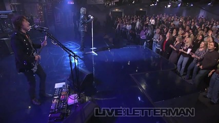Bon Jovi - Its My Life (live on Letterman) 