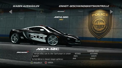 Need For Speed Hot Pursuit 2010 All Cop Cars Hd