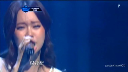 [hd] Baek Ji Young - Voice (comeback stage) ~ M Countdown (17.05.2012)