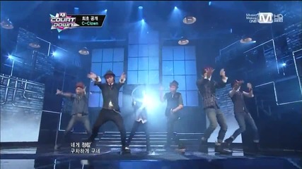 130418 C-clown - Shaking Heart @ Mcountdown