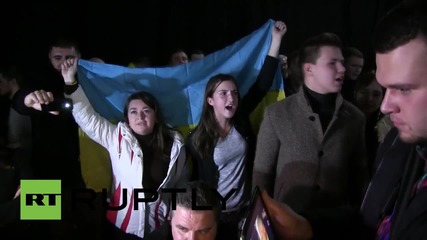 Ukraine: Chaos in Kharkov as public vote disrupted by Ukrainian nationalists