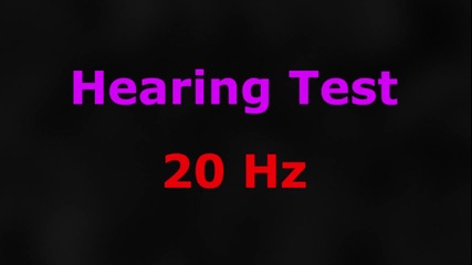 Hearing test