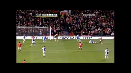 27.11.10 - Manchester United 7:1 Blackburn - Berba hattrick!!! 