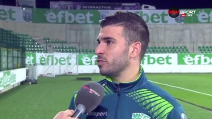 Играчът на мача Еуженио: Не съм важен аз, а отборът