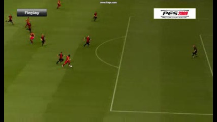 Pes 2009 Galatasaray - Nic Nijmegen Arda Turan Goal