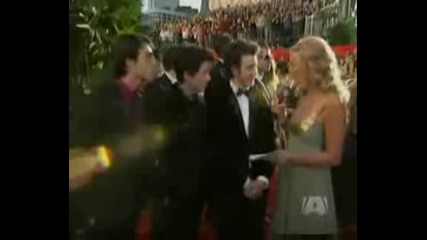 Jonas Brothers At The Golden Globe Awards