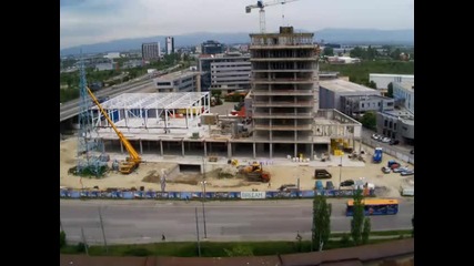 time lapse - строеж на хотел в дружба 12.5.2014