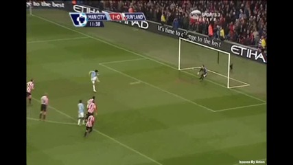 Tevez - Man City 2 - 0 Sun 