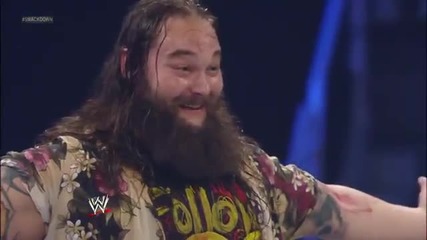 Kane engages The Wyatt Family in a pre-summerslam free-for-all Smackdown, Aug. 16, 2013
