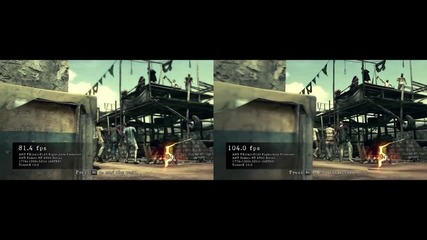 Resident Evil 5 - Ultra vs. Low (макс срещу минимални настройки) [atisas]