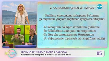 „На кафе” с Гергана Гунчева и Маги Сидерова (10.02.2022)
