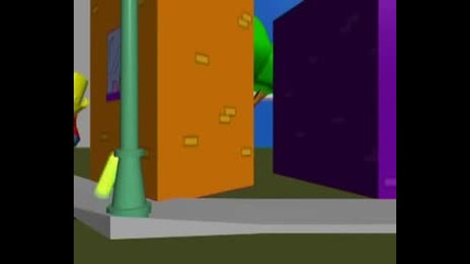 The Simpsons Intro 3d