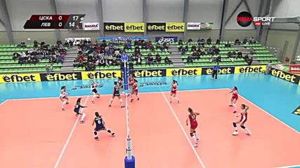 ВК ЦСКА - ВК Левски 0:3 /27:29, 19:25, 20:25/