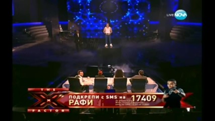 X Factor България - Рафи Бохосян [ 08.11.2011 ]