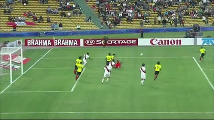 16.07 Колумбия - Перу 0:0 (0:2 сл.пр.) Четвъртфинали