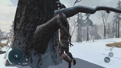 Assassin's Creed 3 Climbing Trees Gameplay