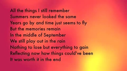 Daughtry - September [ With Lyrics ]