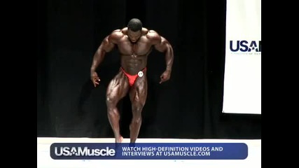 Usamuscle.com - Brandon Curry Poses at the 2008 Usas 