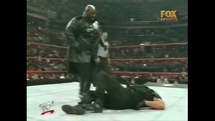 Wwf Raw is War - Висцера срещу Големият Босмен - Хардкор Мач(1999)