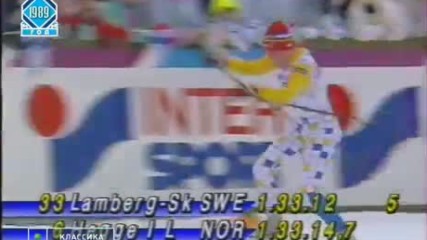 30km at World Championship 1989 Lahti