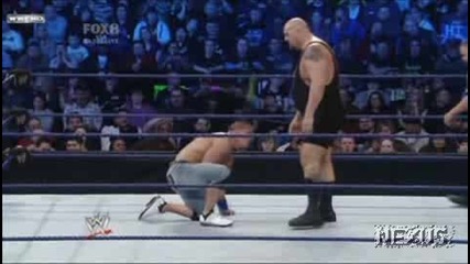 Джон Сина Срещу Грамадата - Smackdown 27.02.09 [ High Quality ]