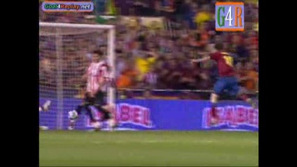 Athletic Bilbao - Barcelona 1 - 2 (1 - 4,  13 5 2009).flv