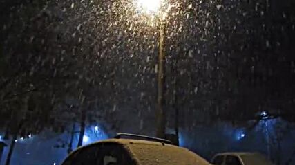 "Моята новина": Вече и в Разград заваля нощен сняг!